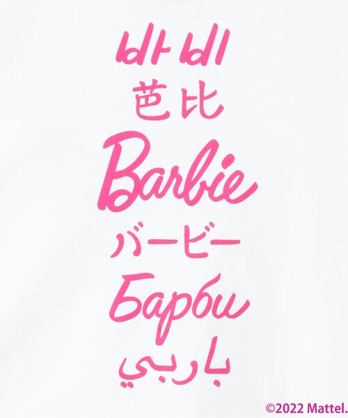 VENCEEXCHANGE（ヴァンスエクスチェンジ）の「Barbie バックプリントT（Tシャツ/カットソー・レディース・ホワイト/ネイビー/ブルー・FREE）」の9枚目の写真