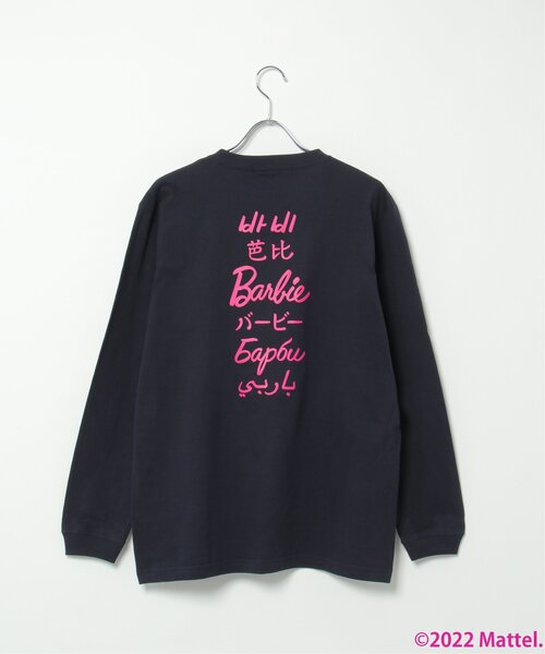 VENCEEXCHANGE（ヴァンスエクスチェンジ）の「Barbie バックプリントT（Tシャツ/カットソー・レディース・ホワイト/ネイビー/ブルー・FREE）」の5枚目の写真