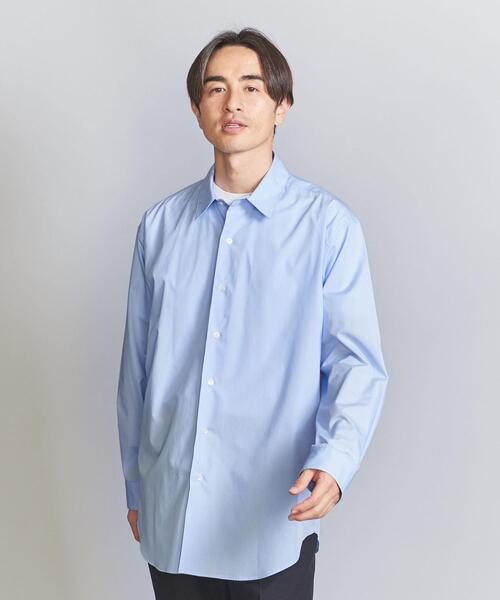 allery（アレリー）の「【別注】 ＜allery＞ SHIRT/シャツ（シャツ/ブラウス・メンズ・ライトブルー/ネイビー/ロイヤルブルー・L/M/S）」の7枚目の写真