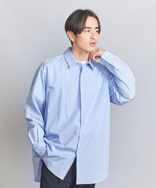 allery（アレリー）の「【別注】 ＜allery＞ SHIRT/シャツ（シャツ/ブラウス・メンズ・ライトブルー/ネイビー/ロイヤルブルー・L/M/S）」の8枚目の写真