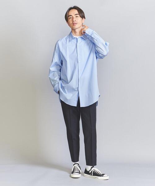 allery（アレリー）の「【別注】 ＜allery＞ SHIRT/シャツ（シャツ/ブラウス・メンズ・ライトブルー/ネイビー/ロイヤルブルー・L/M/S）」の9枚目の写真