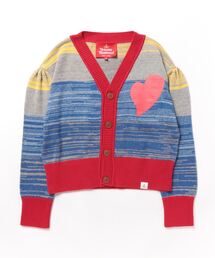 Vivienne Westwood メランジカーディガン S ブラウン系 BEA CROPPED カーディガン(ブラウン系)（レディース）（1210152003