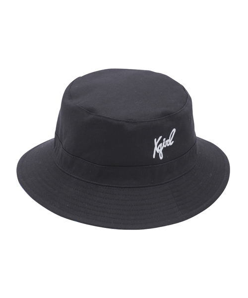 X-girl（エックスガール）の「COSMIC REVERSIBLE HAT 【神戸/福岡リニューアル限定アイテム】（ハット・レディース・ブラック/ネイビー・ONE SIZE）」の4枚目の写真