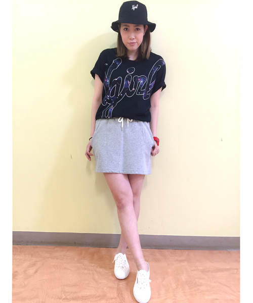 X-girl（エックスガール）の「COSMIC REVERSIBLE HAT 【神戸/福岡リニューアル限定アイテム】（ハット・レディース・ブラック/ネイビー・ONE SIZE）」の11枚目の写真