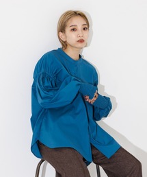 ドロストシャーリングシャツ