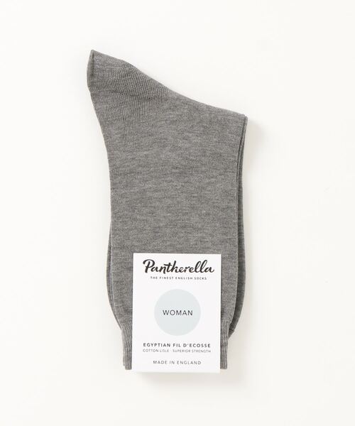 Pantherella（パンセレラ）の「Pantherella / コットンナイロン ソックス（ソックス/靴下・レディース・ホワイト/ブラック/ライトブルー/グレー・ONE SIZE）」の4枚目の写真