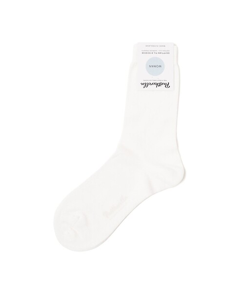 Pantherella（パンセレラ）の「Pantherella / コットンナイロン ソックス（ソックス/靴下・レディース・ホワイト/ブラック/ライトブルー/グレー・ONE SIZE）」の2枚目の写真