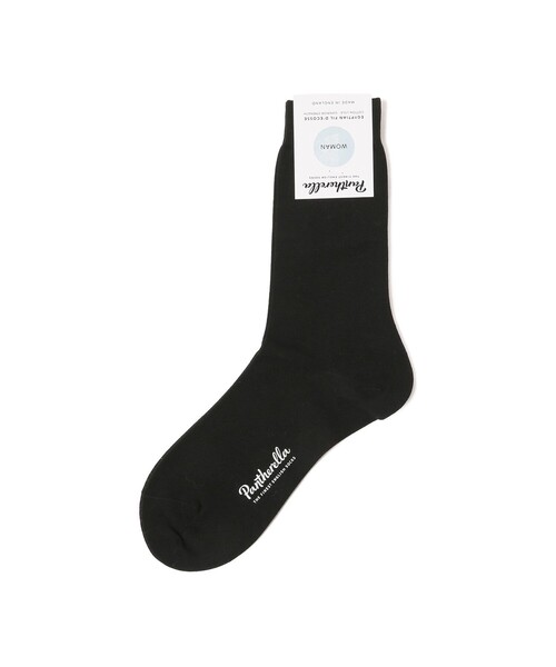 Pantherella（パンセレラ）の「Pantherella / コットンナイロン ソックス（ソックス/靴下・レディース・ホワイト/ブラック/ライトブルー/グレー・ONE SIZE）」の3枚目の写真