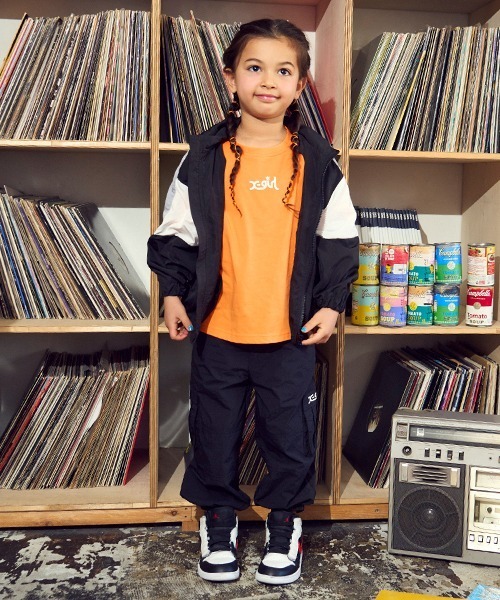 X-girl Stages（エックスガールステージス）の「カーゴロングパンツ（その他パンツ・キッズ・アイボリー/ブラック/ラベンダー・130cm/110cm/140cm/100cm/120cm）」の20枚目の写真