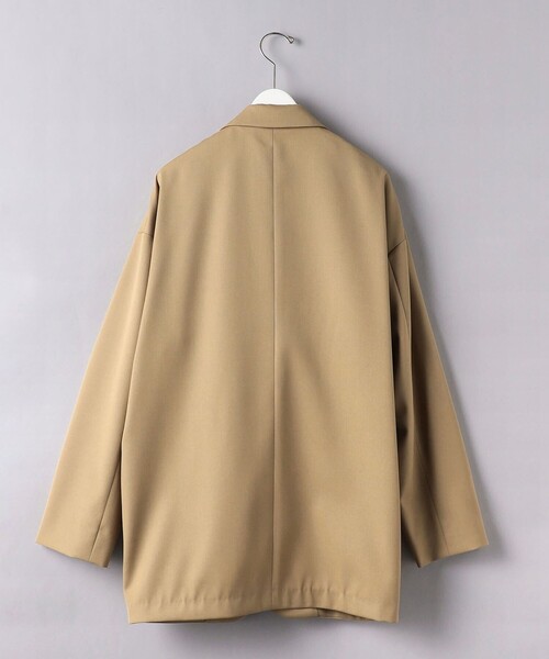 UNITED ARROWS(ユナイテッドアローズ)の「ギャバジン ドロップショルダー 2Bシングル ジャケット(テーラードジャケット・メンズ・ブラック/ベージュ・L/S/M)」の11枚目の写真