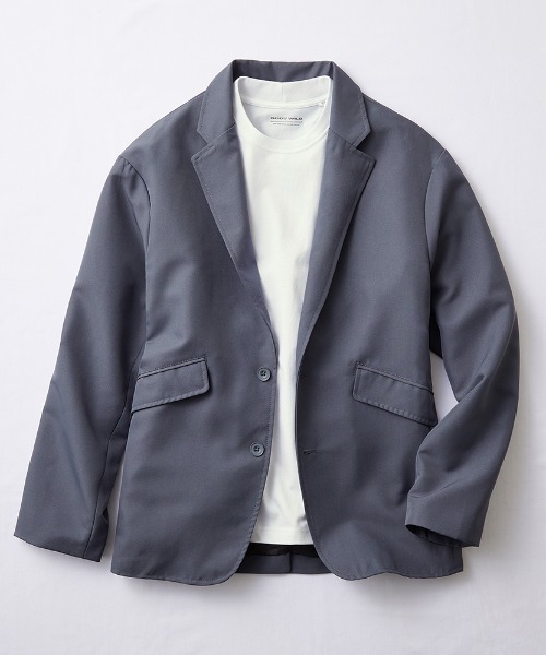 BODY WILD（ボディーワイルド）の「BODY WILD/ボディワイルド Tシャツ ジャケットプラス 後ろ襟高め 持続消臭（Tシャツ/カットソー・メンズ・ホワイト/ブラック/ブラウン系その他・MEDIUM/SMALL/LARGE/X-LARGE）」の4枚目の写真