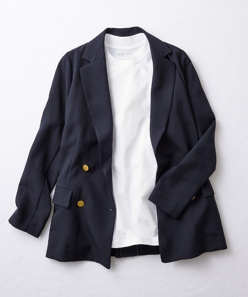 BODY WILD（ボディーワイルド）の「BODY WILD/ボディワイルド Tシャツ ジャケットプラス 後ろ襟高め 持続消臭（Tシャツ/カットソー・メンズ・ホワイト/ブラック/ブラウン系その他・MEDIUM/SMALL/LARGE/X-LARGE）」の9枚目の写真