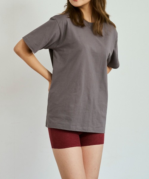 BODY WILD（ボディーワイルド）の「BODY WILD/ボディワイルド Tシャツ ジャケットプラス 後ろ襟高め 持続消臭（Tシャツ/カットソー・メンズ・ホワイト/ブラック/ブラウン系その他・MEDIUM/SMALL/LARGE/X-LARGE）」の12枚目の写真