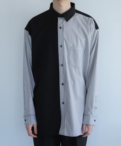 SENSE OF PLACE by URBAN RESEARCH(センスオブプレイスバイアーバンリサーチ)の「ストライプブロックドシャツ(シャツ/ブラウス・メンズ・その他2/その他1・MEDIUM/LARGE)」の22枚目の写真
