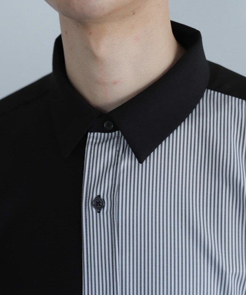 SENSE OF PLACE by URBAN RESEARCH(センスオブプレイスバイアーバンリサーチ)の「ストライプブロックドシャツ(シャツ/ブラウス・メンズ・その他2/その他1・MEDIUM/LARGE)」の19枚目の写真