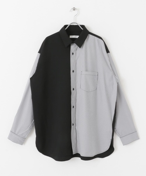 SENSE OF PLACE by URBAN RESEARCH(センスオブプレイスバイアーバンリサーチ)の「ストライプブロックドシャツ(シャツ/ブラウス・メンズ・その他2/その他1・MEDIUM/LARGE)」の15枚目の写真