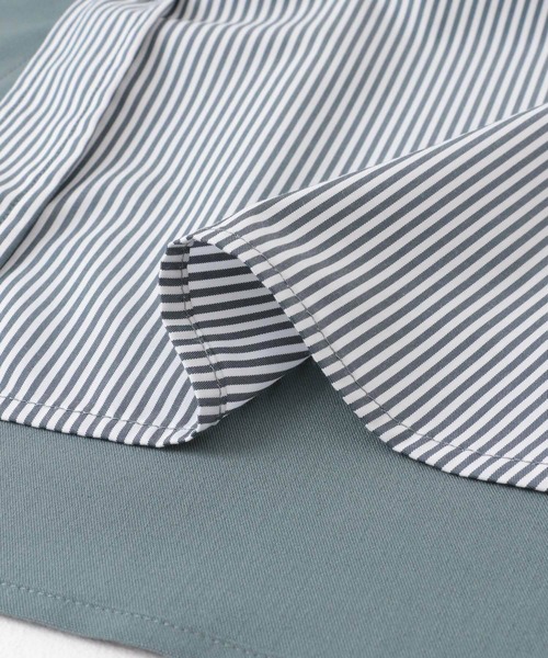 SENSE OF PLACE by URBAN RESEARCH(センスオブプレイスバイアーバンリサーチ)の「ストライプブロックドシャツ(シャツ/ブラウス・メンズ・その他2/その他1・MEDIUM/LARGE)」の12枚目の写真