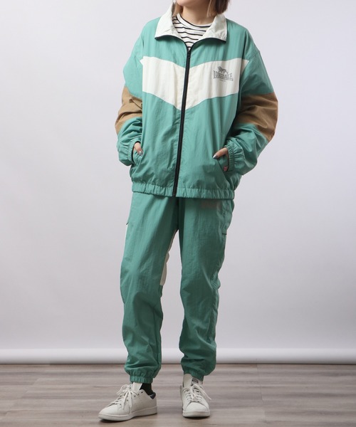 LONSDALE(ロンズデール)の「LONSDALE 裏メッシュ ナイロン ワッシャー スノーパンツ 切替 トラック ジョガーパンツ(その他パンツ・メンズ・グリーン系その他/ベージュ/オフホワイト・M/L/LL)」の12枚目の写真