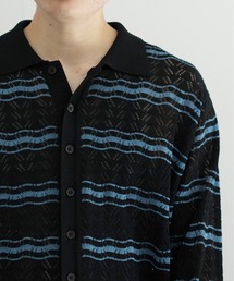 Allege Openwark Border Cardigan サイズ3 Allege Openwark Border Cardigan サイズ3 - メルカリ