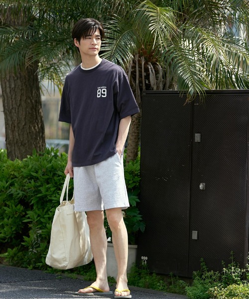 coca（coca）（コカ）の「メンズヘビーウェイト裏毛スウェットハーフパンツ（その他パンツ・メンズ・パープル/ネイビー/ブラック/カーキ/グレー/ターコイズブルー・M/L/XL）」の12枚目の写真