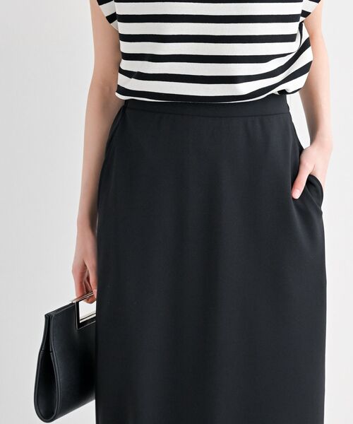 rps（アールピーエス）の「カットジョーゼットタイトスカート（スカート・レディース・ブラック/ブルーグリーン/グレイッシュベージュ・フリー）」の8枚目の写真