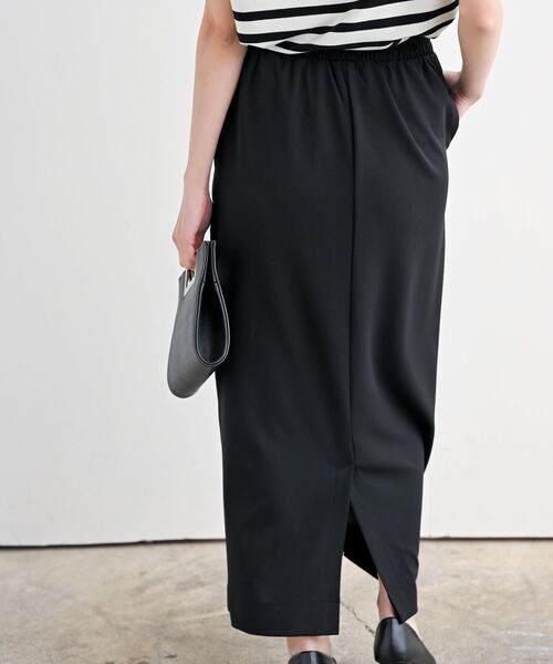 rps（アールピーエス）の「カットジョーゼットタイトスカート（スカート・レディース・ブラック/ブルーグリーン/グレイッシュベージュ・フリー）」の10枚目の写真