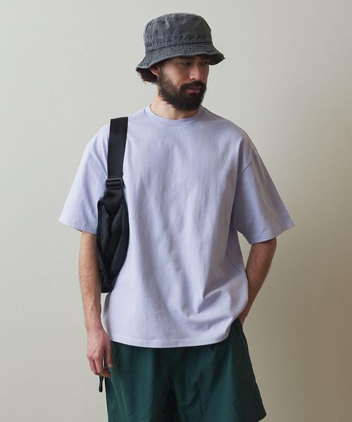 Steven Alan（スティーブンアラン）の「＜Steven Alan＞ ORGANIC SHORT SLEEVE TEE -BOLD/Tシャツ（Tシャツ/カットソー・メンズ・オリーブ/ホワイト/ベージュ/ライトグレー/ダークグレー/ロイヤルブルー/ライラック・M/XL/L/S）」の7枚目の写真