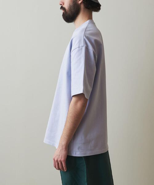 Steven Alan（スティーブンアラン）の「＜Steven Alan＞ ORGANIC SHORT SLEEVE TEE -BOLD/Tシャツ（Tシャツ/カットソー・メンズ・オリーブ/ホワイト/ベージュ/ライトグレー/ダークグレー/ロイヤルブルー/ライラック・M/XL/L/S）」の9枚目の写真