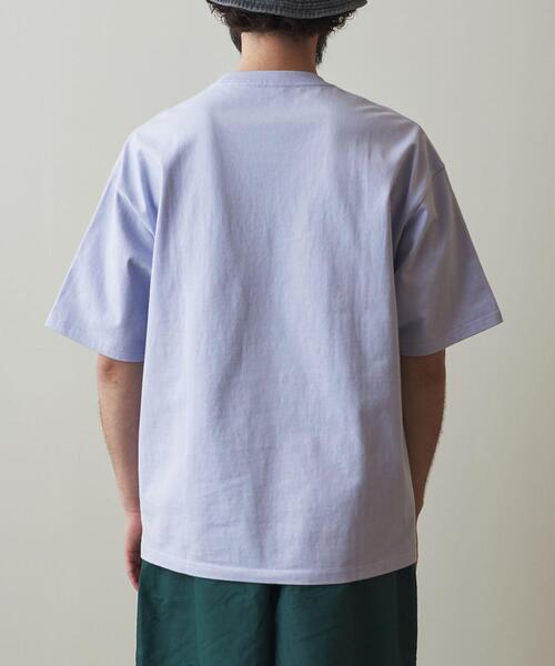 Steven Alan（スティーブンアラン）の「＜Steven Alan＞ ORGANIC SHORT SLEEVE TEE -BOLD/Tシャツ（Tシャツ/カットソー・メンズ・オリーブ/ホワイト/ベージュ/ライトグレー/ダークグレー/ロイヤルブルー/ライラック・M/XL/L/S）」の10枚目の写真