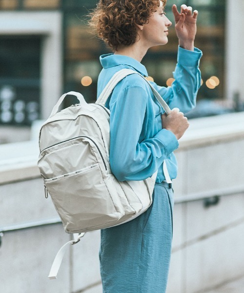 ❉レスポ❉エッセンシャル❉CARRYALL BP❉ブランC❉１度使用❉ ESSENTIAL CARRYALL BP/ブランC / LeSportsac | ファッション