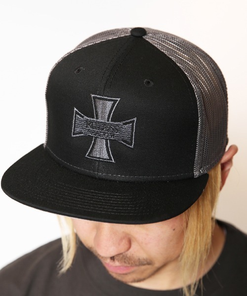 RUDIE'S（ルーディーズ）の「SHADOW IRONCROSS MESH CAP / シャドウ