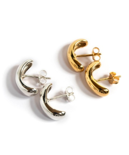 Ops.(オプス)の「ピアス 金属アレルギー対応 シルバー925 ゴールド 【CUULLA キューラ】(ピアス(両耳用)・レディース・シルバー/イエローゴールド・ONE SIZE)」の17枚目の写真