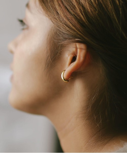 Ops.(オプス)の「ピアス 金属アレルギー対応 シルバー925 ゴールド 【CUULLA キューラ】(ピアス(両耳用)・レディース・シルバー/イエローゴールド・ONE SIZE)」の10枚目の写真