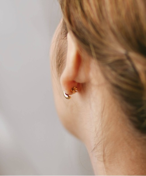 Ops.(オプス)の「ピアス 金属アレルギー対応 シルバー925 ゴールド 【CUULLA キューラ】(ピアス(両耳用)・レディース・シルバー/イエローゴールド・ONE SIZE)」の11枚目の写真