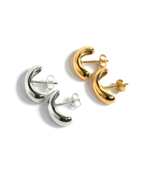 Ops.(オプス)の「ピアス 金属アレルギー対応 シルバー925 ゴールド 【CUULLA キューラ】(ピアス(両耳用)・レディース・シルバー/イエローゴールド・ONE SIZE)」の17枚目の写真