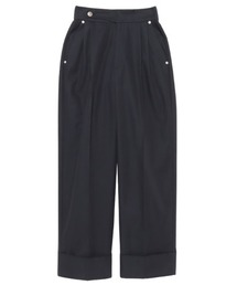 【IVORY】anuans /ベルトデザインチノパンツ IVORY】anuans /ベルトデザインチノパンツ アニュアンス anuans ベルト