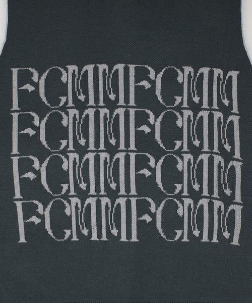 FCMM(エフシーエムエム)の「【日本限定アイテム】SHADOW LOGO KNIT VEST/シャドウロゴニットベスト(ベスト・メンズ・グレー/ダークブルー/ブラック・MEDIUM/LARGE)」の16枚目の写真