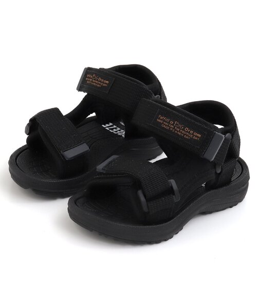 BREEZE（ブリーズ）の「アクティブテープサンダル（サンダル・キッズ・ブラック/アイボリー/ネイビー/レインボー・13/14/15 /16/17/18/19/20/21）」の10枚目の写真