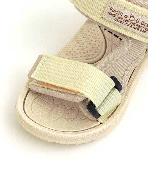 BREEZE（ブリーズ）の「アクティブテープサンダル（サンダル・キッズ・ブラック/アイボリー/ネイビー/レインボー・13/14/15 /16/17/18/19/20/21）」の15枚目の写真