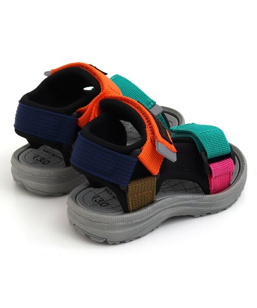 BREEZE（ブリーズ）の「アクティブテープサンダル（サンダル・キッズ・ブラック/アイボリー/ネイビー/レインボー・13/14/15 /16/17/18/19/20/21）」の22枚目の写真