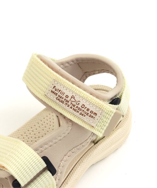 BREEZE（ブリーズ）の「アクティブテープサンダル（サンダル・キッズ・ブラック/アイボリー/ネイビー/レインボー・13/14/15 /16/17/18/19/20/21）」の7枚目の写真