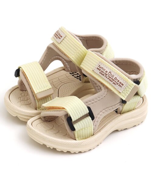 BREEZE（ブリーズ）の「アクティブテープサンダル（サンダル・キッズ・ブラック/アイボリー/ネイビー/レインボー・13/14/15 /16/17/18/19/20/21）」の14枚目の写真