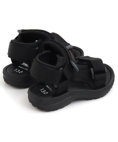 BREEZE（ブリーズ）の「アクティブテープサンダル（サンダル・キッズ・ブラック/アイボリー/ネイビー/レインボー・13/14/15 /16/17/18/19/20/21）」の9枚目の写真