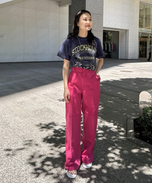 セール】【WAVE UNION / ウェーブユニオン】Stockholm Print T