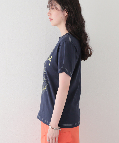WAVE UNION★韓国★人気★Stockholm short sleeve T-shirts半袖T セール】【WAVE UNION / ウェーブユニオン】Stockholm Print T