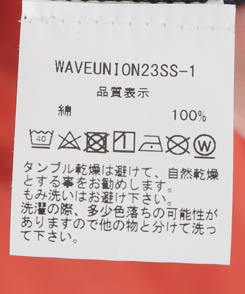 JOINT WORKS（ジョイントワークス）の「【WAVE UNION / ウェーブユニオン】Stockholm Print Tシャツ（Tシャツ/カットソー・レディース・ネイビー/ホワイト・SMALL/MEDIUM）」の7枚目の写真