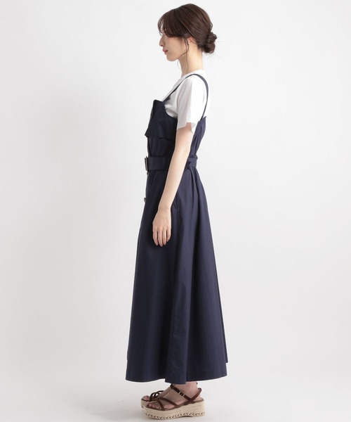 Andemiu（アンデミュウ）の「10thトレンチワンピース906620（ワンピース・レディース・ベージュ/カーキ/ネイビー・FREE）」の10枚目の写真