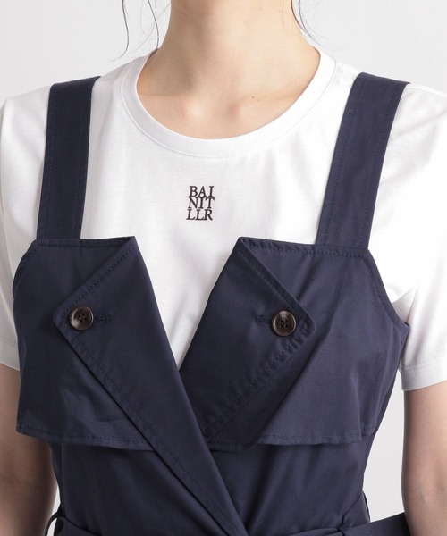 Andemiu（アンデミュウ）の「10thトレンチワンピース906620（ワンピース・レディース・ベージュ/カーキ/ネイビー・FREE）」の13枚目の写真