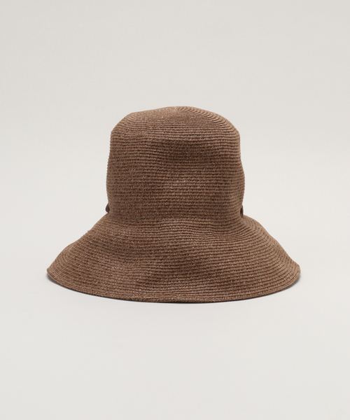Odds(オッズ)の「【Odds/オッズ】 BRAID RIBBON HAT(ハット・レディース・ベージュ/ブラウン・FREE)」の4枚目の写真
