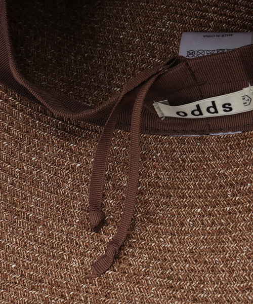 Odds(オッズ)の「【Odds/オッズ】 BRAID RIBBON HAT(ハット・レディース・ベージュ/ブラウン・FREE)」の10枚目の写真